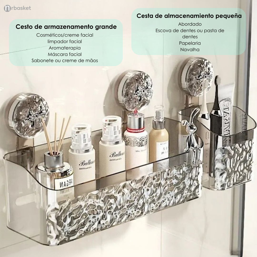 Estante com ventosa Nrbasket
