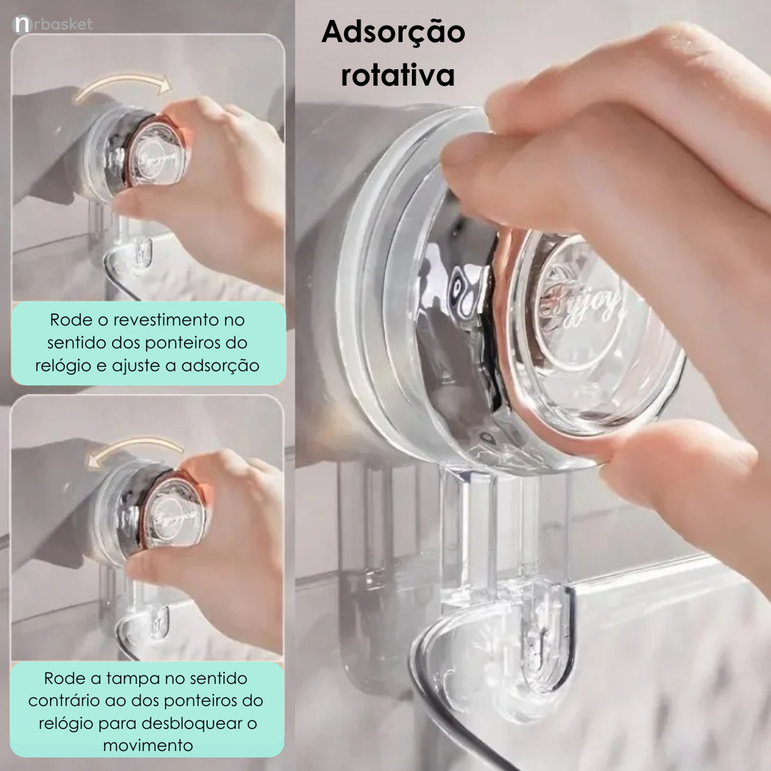 Estante com ventosa Nrbasket