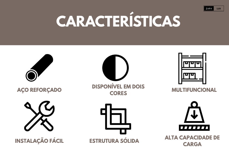 Organizador de Sapatos, Casacos e mais – ZAPALUX -