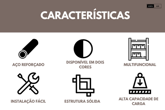 Organizador de Sapatos, Casacos e mais – ZAPALUX -