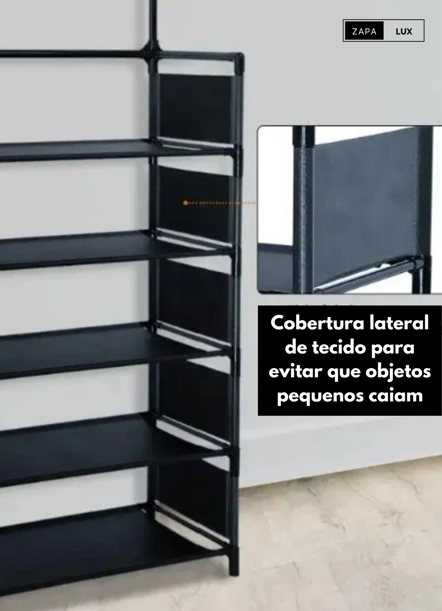 Organizador de Sapatos, Casacos e mais – ZAPALUX -